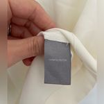 Marled ivory PUFFY SLEEVE BLOUSE size small NEW WITH TAGS White Photo 3