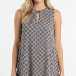 CARAMELA size medium geometric trapeze dress Photo 0