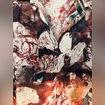 POL  Abstract Print Sleeveless Shirt Dress NWOT Large Photo 3