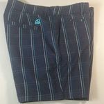  Athletic Dept. Shorts Women’s Size 10 NIKE AD Blue Plaid Shorts Golf Preppy Photo 0