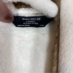 Member's Mark Luxury Plush Robe with Faux Fur L/XL hooded White Photo 2