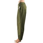 Old Navy NEW Women's Army Green High Rise Straight Wide Leg Khaki Chino Pants S Photo 1