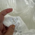 Lulus Love Perfection White Lace Tule Pearl Beaded Maxi Dress Size M Size M Photo 8