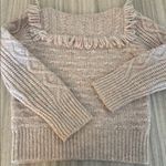 Love Shack Fancy  Kingston Bow Sweater Pink Size Small Photo 9