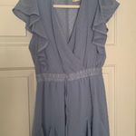 Altar'd State Altar’d State Short Blue Romper Photo 0