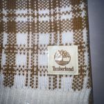 Timberland Buffalo Plaid Scarf, 10"x68"β Wheat Tan White Unisex New Comfy Preppy Photo 3