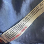 Free People Intimately FP Blue Lace-Trim Satin Cami Tank Top Size M Photo 7