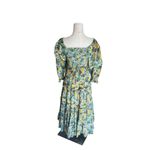 Love Shack Fancy  x Revolve - Floral Print Capri Dress in Acai Berry Sz XS Photo 4