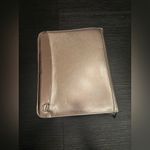 NEW Mary Kay Champagne Gold Bronze Zip Carry Case Binder Bag Makeup Case Photo 4