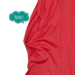 Mittoshop  Coral T-Shirt Dress Short Sleeves with Pockets NWT •Size XL Photo 2