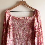 Revolve SNDYS Courtney Floral Smocked Dress Size 10 Photo 2