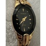 Armitron Now Gold Tone Ladies Watch Black Dial Oval Face Stainless Steel Photo 6