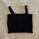 Stradivarius Black Cropped Tank Photo 0