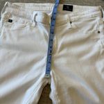 AG Adriano Goldschmied Jeans Women 27R White The Abbey Ankle Skinny Soft Cotton Photo 12