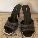 DKNY NWOB Britta Sequin Open Toe Dress Mules Photo 2