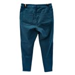 Hybrid & Company Teal Skinny Pants Stretch Mid Rise 5 Pocket Tapered 2X Women Blue Photo 1