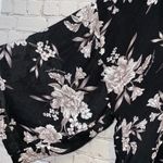 Spiritual Gangster Black Floral Kimono Photo 3
