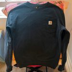 Carhartt black long sleeve original fit pocket t shirt Photo 2