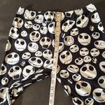 Women’s Black & White Skull Face Halloween Ankle Length Leggings Size XL NEW Photo 4