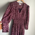 Intermix Lana Printed Smocked Mini Dress 4 Photo 7