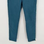 Pilcro  By Anthropologie Jeans Womens‎ 29 Teal Denim Cotton Stretch Skinny Leg Photo 2