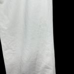 Simon Miller Lamere White Crop Jeans 27‎ USA Raw Hem Straight Wide Leg Denim Photo 9