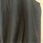 Torrid ⭐️ sleeveless black and white polka dot pleated chest blouse size 4 Photo 3