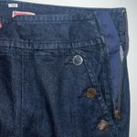 Kate Spade  ♠️ dark wash denim wide leg trouser size 4 Photo 3