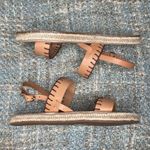 Ancient Greek Sandals Clara Whipstitch Leather Espadrille Slingback Sandals Size 5 Photo 5