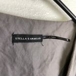 Stella Carakasi Vest Womens Small Gray Jacket Asymmetrical Zip Pockets Ribbed * Photo 5