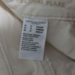 American Eagle  Outfitters Stretch Corduroy Festival Flare Pants Cream Womens 10 Photo 3