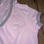 Antigua light pink ohio state shirt with hood Photo 1