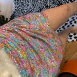 LPA revolve  Brisa Wrap Style Mini Skirt Pink Blue Size medium Photo 2