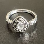 Water drop crystal ring size 7 Photo 0