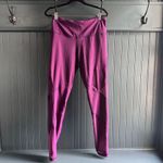 Victoria's Secret  Sport Magenta Leggings with Sheer Sides Photo 0