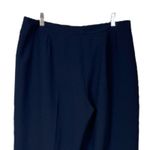 Evan Picone Suit Pants Trousers Black Straight Leg High Rise Women’s Size 14 Photo 4