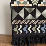 Stella & Dot Boutique  embroidered fringe boho party chic beach clutch bag Photo 1