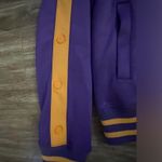 Rockstar Original Jacket size Small women’s purple and yellow cold shoulder Photo 6