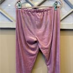 Juicy Couture Pink ‎ Large velour bottoms joggers Photo 1
