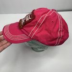 Distressed Live Laugh Love Strapback Hat Baseball Cap Hot Pink Adjustable Womens Photo 2