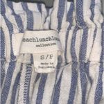 BeachLunchLounge 5/$25 Giavanna Linen Blend Blue Pants Photo 7