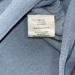 Eileen Fisher Stretch Silk Tussah Knit Slim Pencil Skirt Ice Blue Medium Photo 5