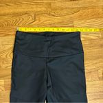 Women’s Large Faux Leather Pleather Leggings Biker Goth Wednesday Addams Fall Black Photo 1