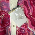 Bob Mackie NWT Wearable Art Womens Floral Cardigan Sweater Size L Lovely Roses Photo 2