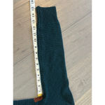 Staccato  Colorblock Crew Neck Sweater Women's Large Green Grey Photo 6