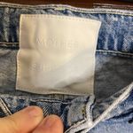 MOTHER The Dazzler Ankle distressed jeans size 27 Blue Photo 1