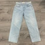 SLVRLAKE Sophie Crop Straight Leg Light Blue Love Song Jeans Size 27 Photo 2