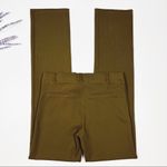 Betabrand  Mustard Gold Polka Dot Yoga Dress Pants Photo 2