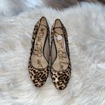 Sam Edelman Z1317* Sand Jungle Leopard Brahma Hair Elise Pump Women's Size 6.5 Photo 3