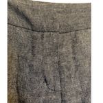 Nine West Gray Suit Linen Blend Wide Leg Pants Size 8P Photo 2
